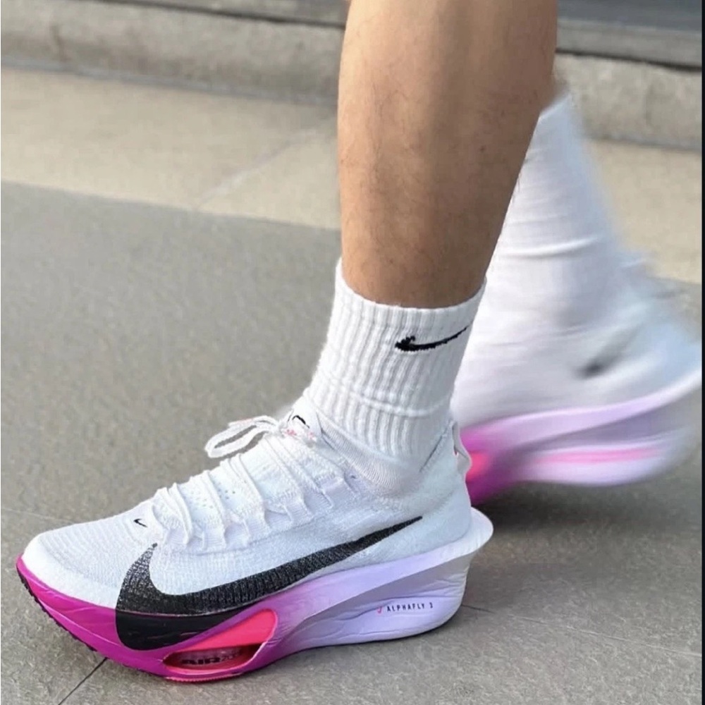 Nike Air Zoom 🔥 Alphafly Next% 3 White Grape Purple Men’s FD8315-100 - Picture 9 of 13